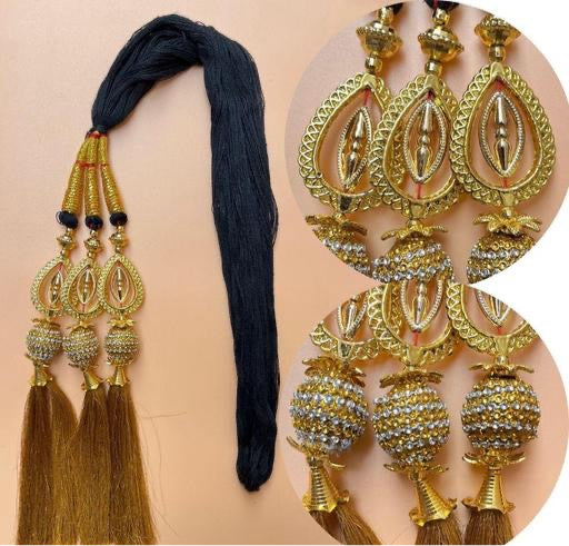 Parandi Traditional Hair Accessory Braid Tassles/Hair Extension