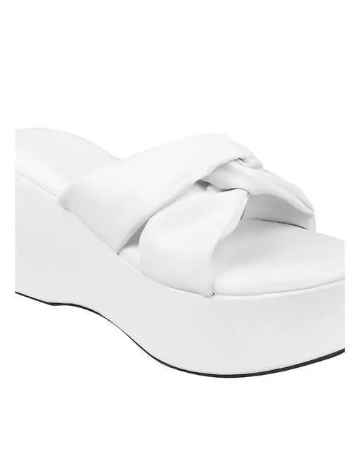 Women's White Platform Heels