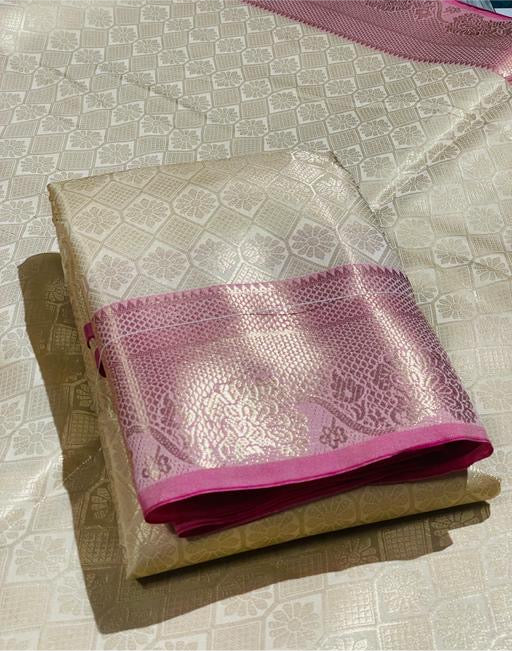 Kanjivaram brocade silk saree