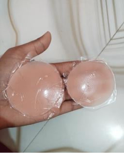 Women's & Girls Silicone Nipple Cover Bra With Black Pouch (pack of 03)