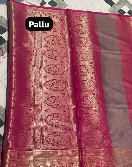 Kanjivaram brocade silk saree