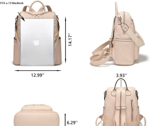 WomenBuzz Backpack Purse for Women