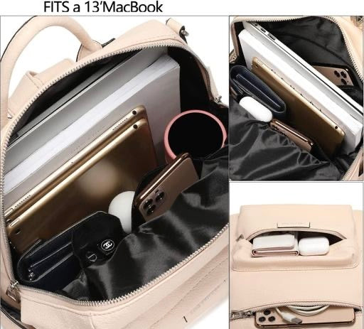 WomenBuzz Backpack Purse for Women