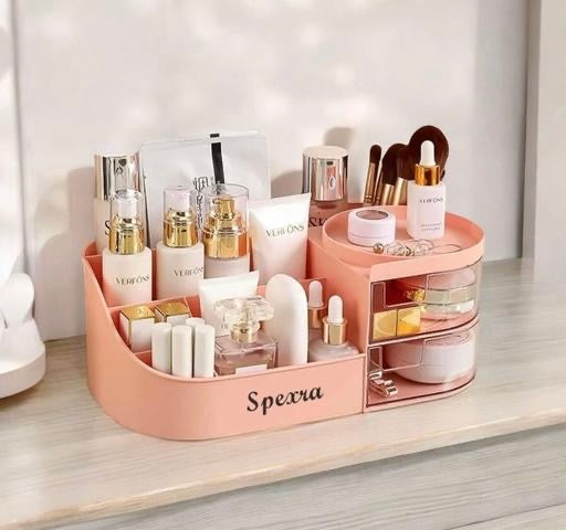 Multi Grid Plastic Desktop Storage Cosmetic STORAGE organiser 🗂️