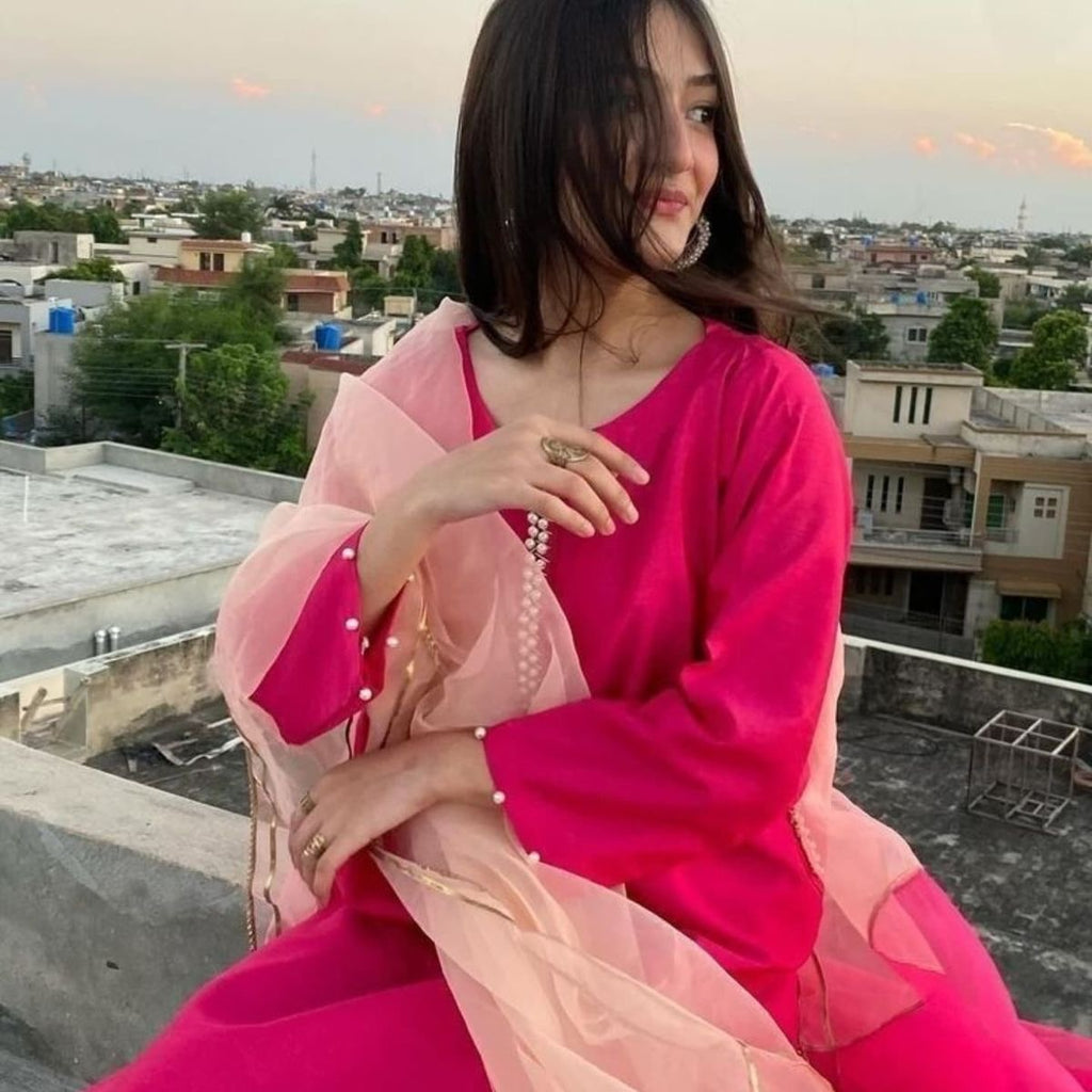 Kurta Pant Dupatta Set