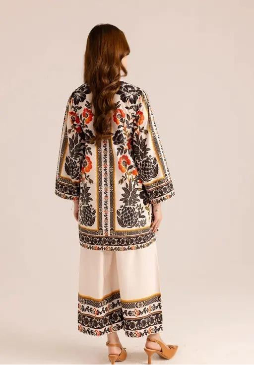 Kora Muslin Women Kurti With Bottomwear