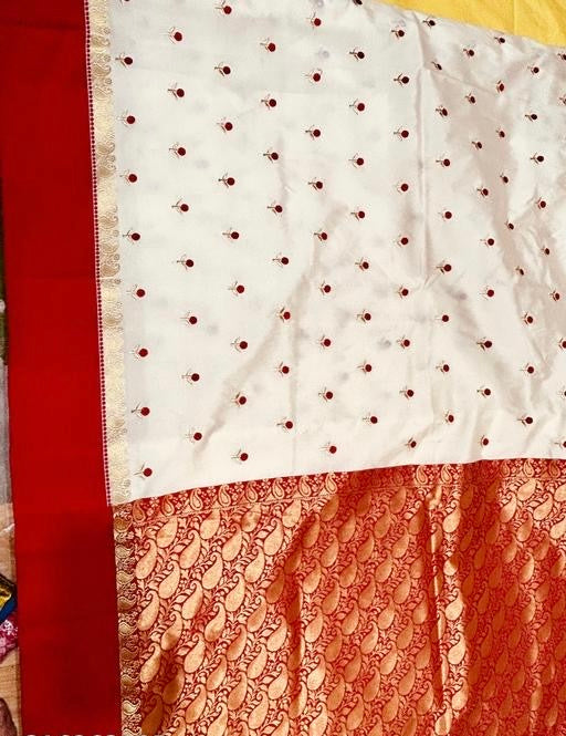 Garad Embroidery kanjiwarm silk sarees
