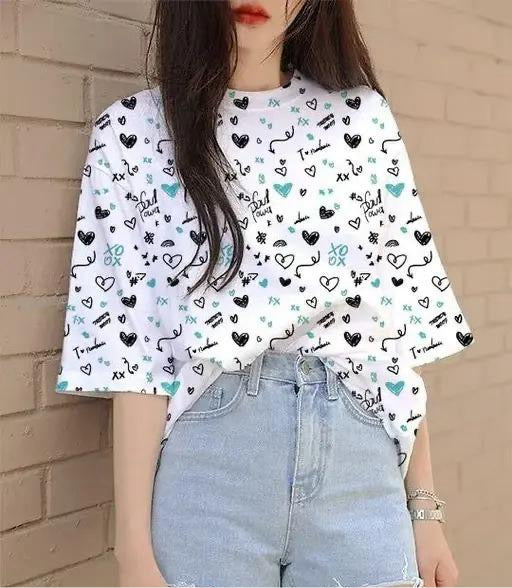 Latest stylish comfortable for women t shirt