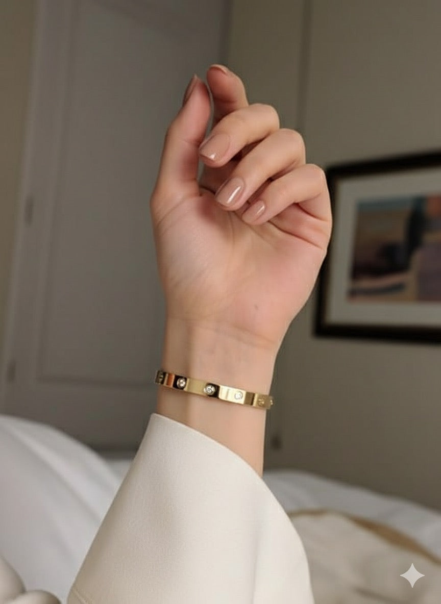 Glowzi Stainless Steel Kada Bracelet TOP TRENDING