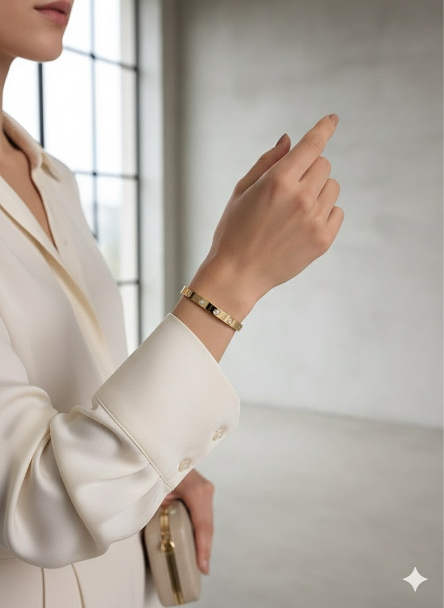 Glowzi Stainless Steel Kada Bracelet TOP TRENDING