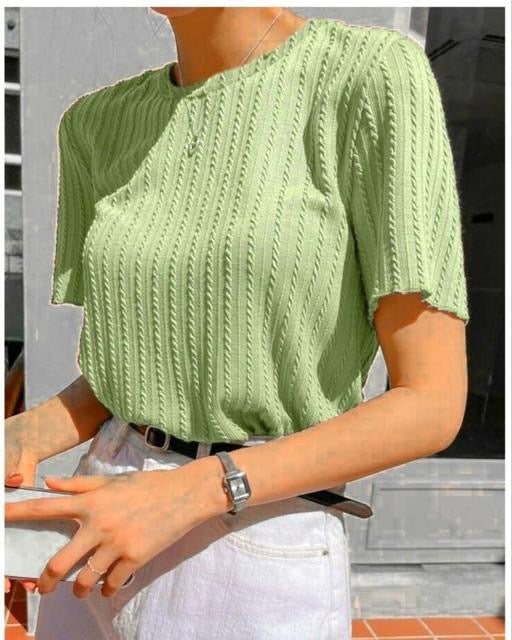 New onion fril Trendy Women T-Shirt I