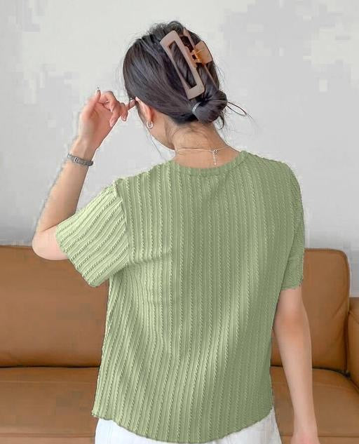 New onion fril Trendy Women T-Shirt I