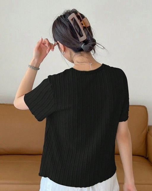 New onion fril Trendy Women T-Shirt I