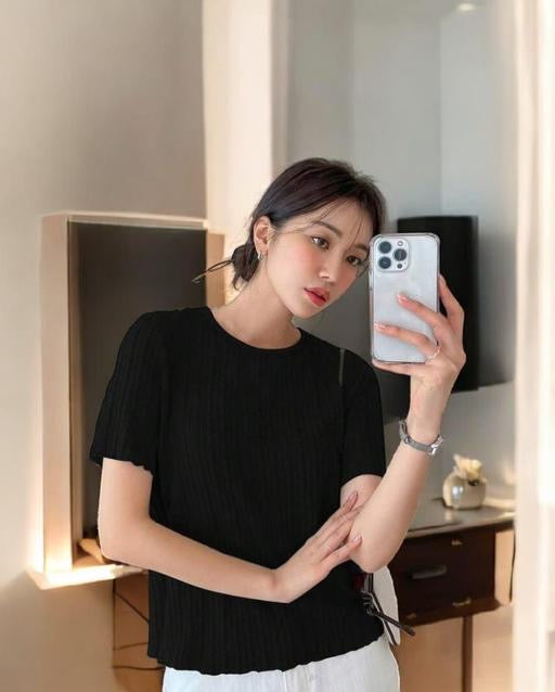 New onion fril Trendy Women T-Shirt I