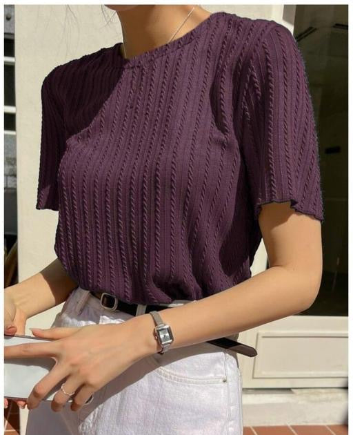 New onion fril Trendy Women T-Shirt I