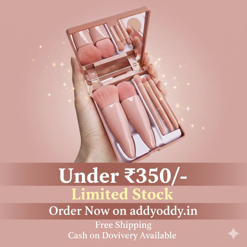 Easy-Taken Travel Makeup Brush Set,